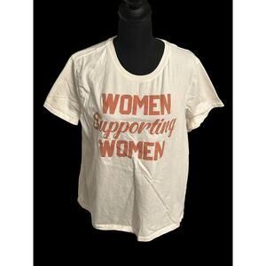 Isaac Morris Women's T shirt Short‎ sleeve XL “Women Supporting Women”